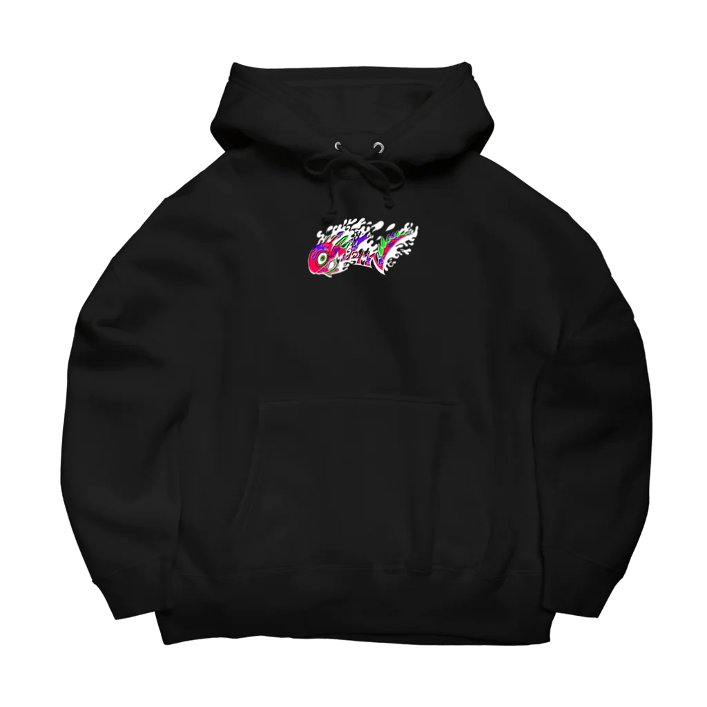 松本芽維新の我楽多SHOPのMt2MNロゴマーク〈白〉 グッズ Big Hoodie