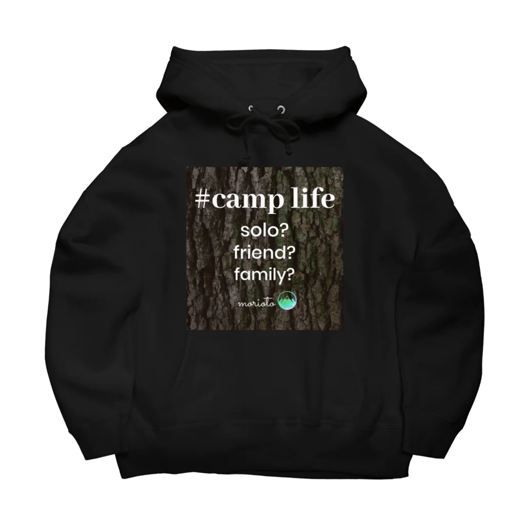 namiotoの#camplife × morioto ビッグシルエットパーカー