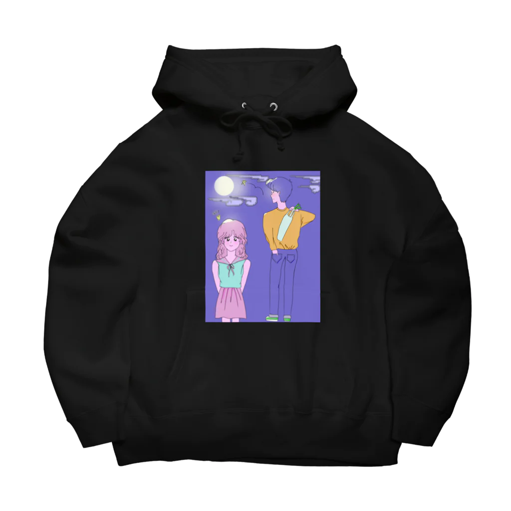 ひよこ工房のシティポップ Big Hoodie