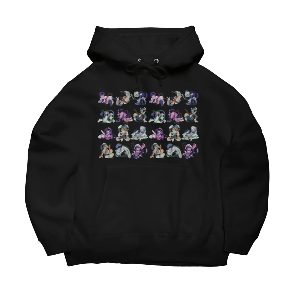 パライゾマートの12星座 記号入 大集合 Big Hoodie