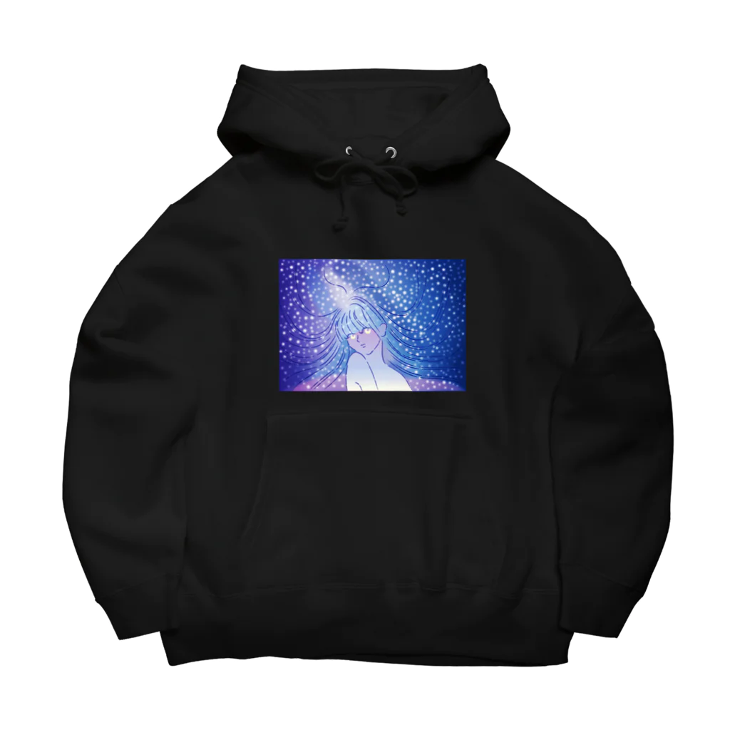 TSUKIKOU SHOP の夜空ちゃん Big Hoodie