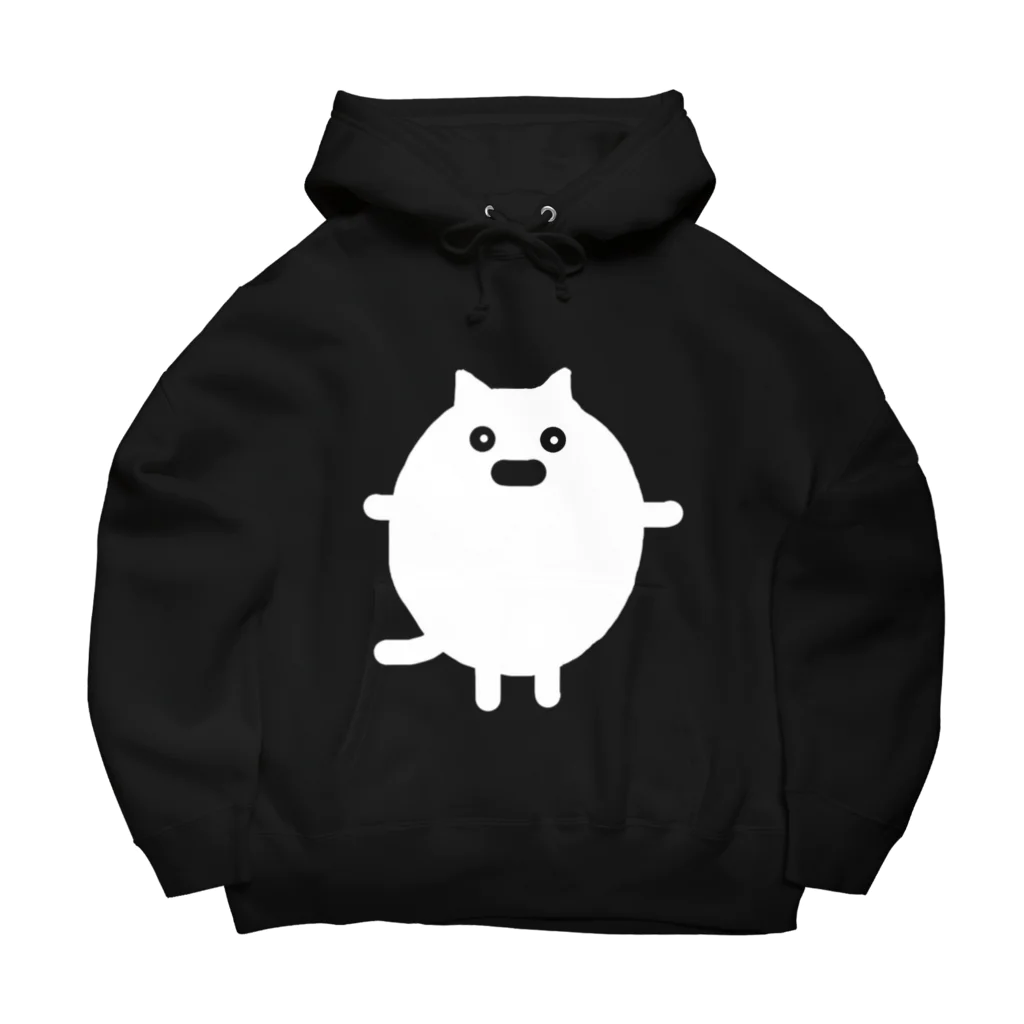 ぺろのおしごとのにゃいちゃん（しろぬき） Big Hoodie