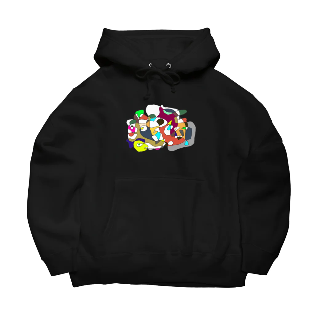 リラックス金魚のわたしのあたまのなかのうみ2 Big Hoodie