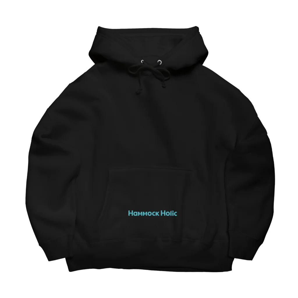 HAMMOCK HOLICの青ロゴシリーズ Big Hoodie