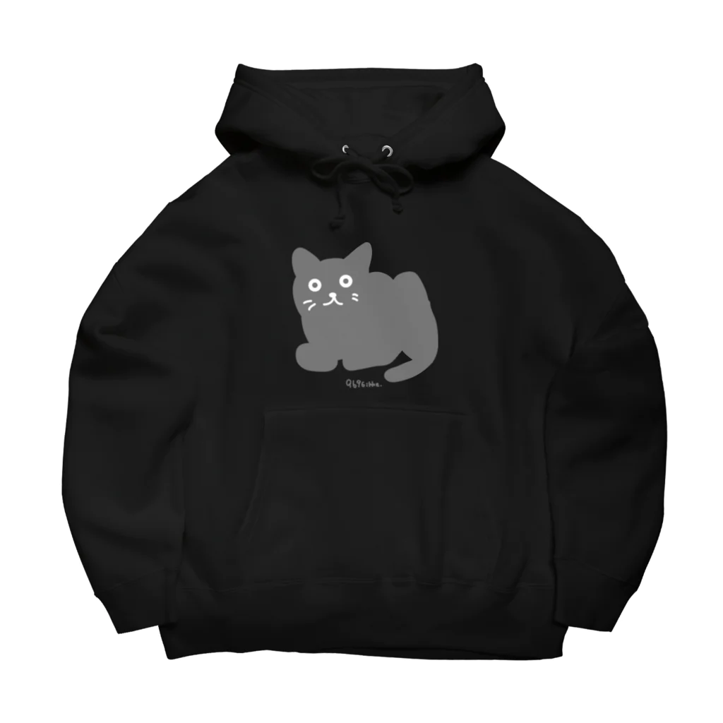 9696FRIENDSのくろにゃん Big Hoodie