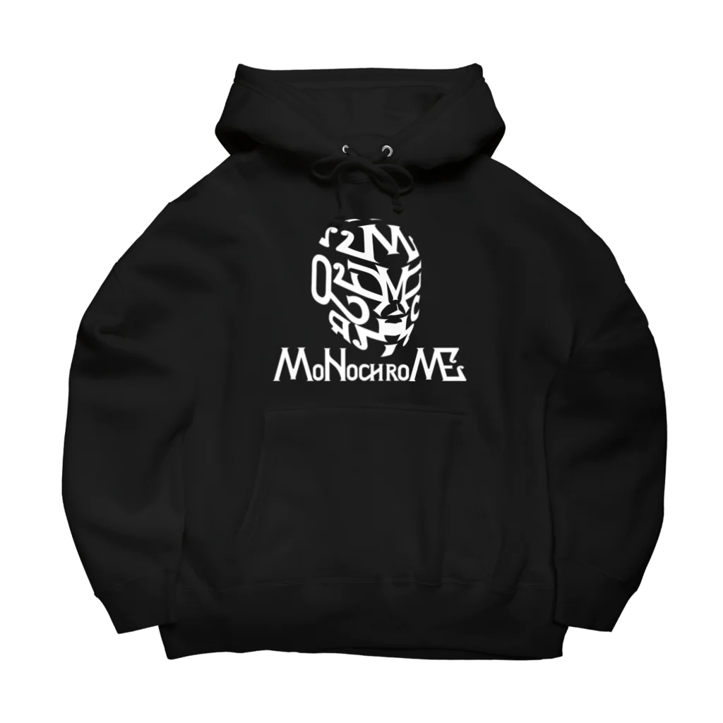 MoNochroMEのMoNochroMEマスク（白） Big Hoodie