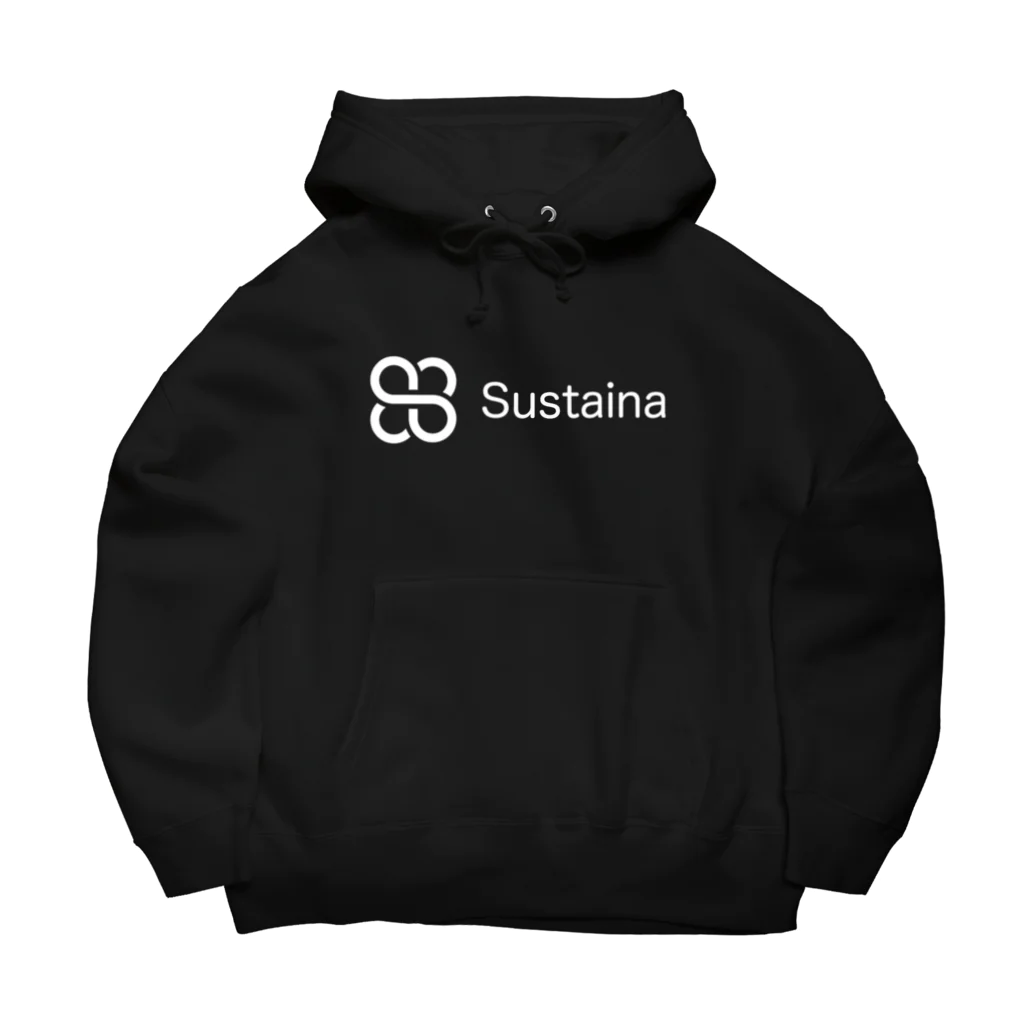 Sustaina Shopのさすてなビッグシルエット（ホワイト） Big Hoodie