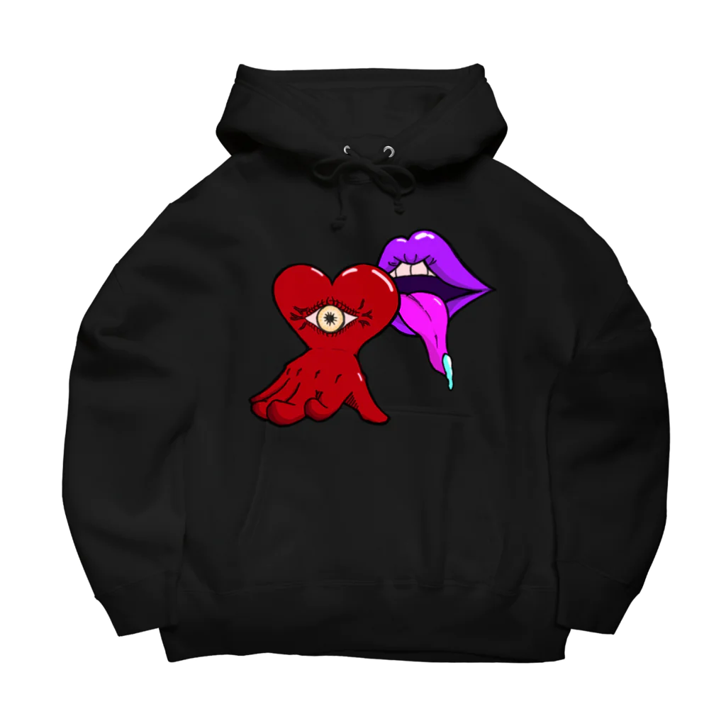 坂本ゴンザレスのHungrypurple Big Hoodie