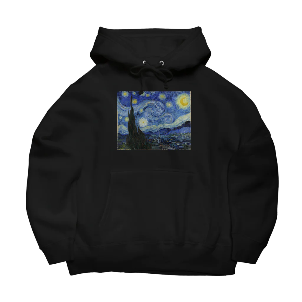 artgalleryのThe Starry Night ビッグシルエットパーカー