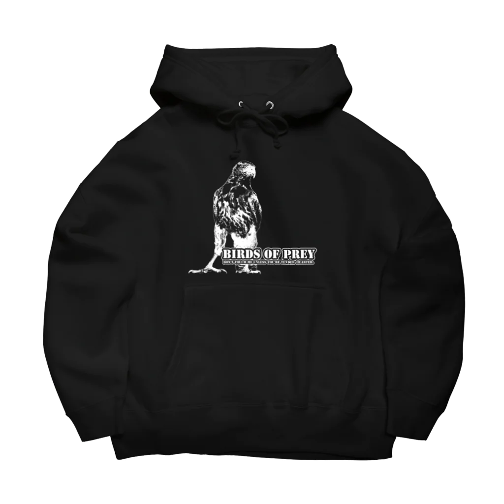 有限会社サイエンスファクトリーのBIRDS OF PREY clear ハリスホークver. Big Hoodie