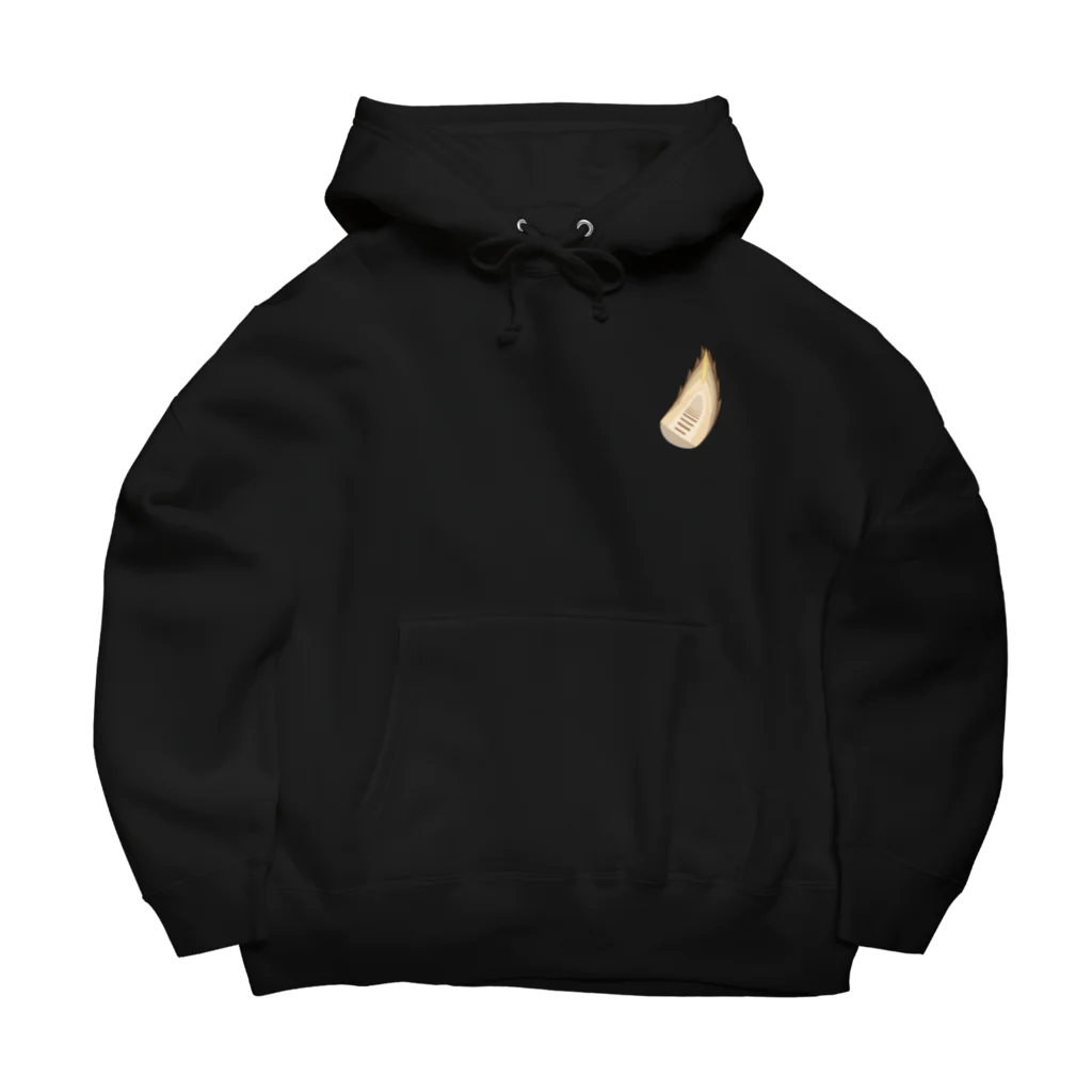 kg_shopの[☆両面] タケノコニョッキ【視力検査表パロディ】 Big Hoodie