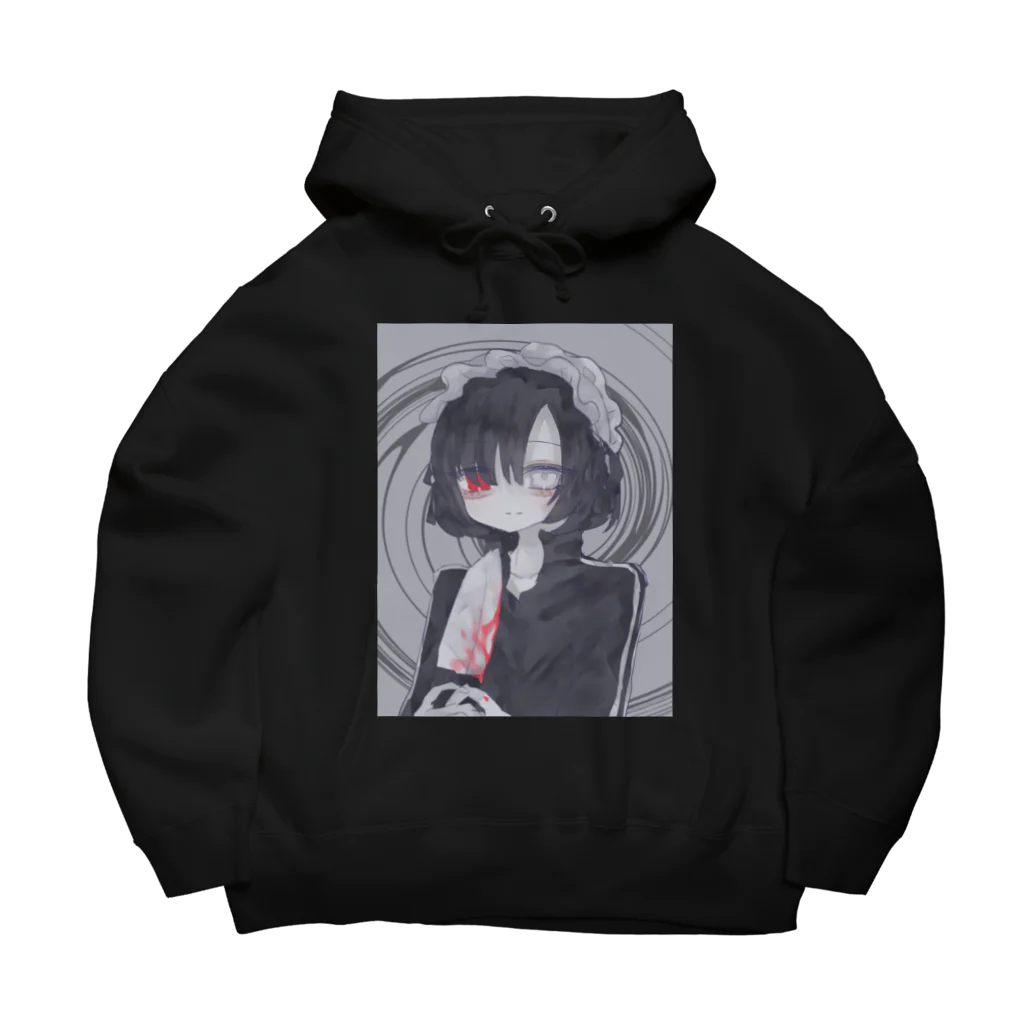 あくむ病院の紅 Big Hoodie