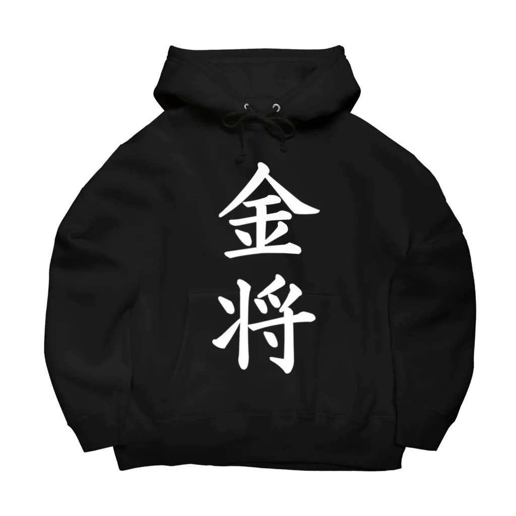 ZuRUIの金将Black Big Hoodie