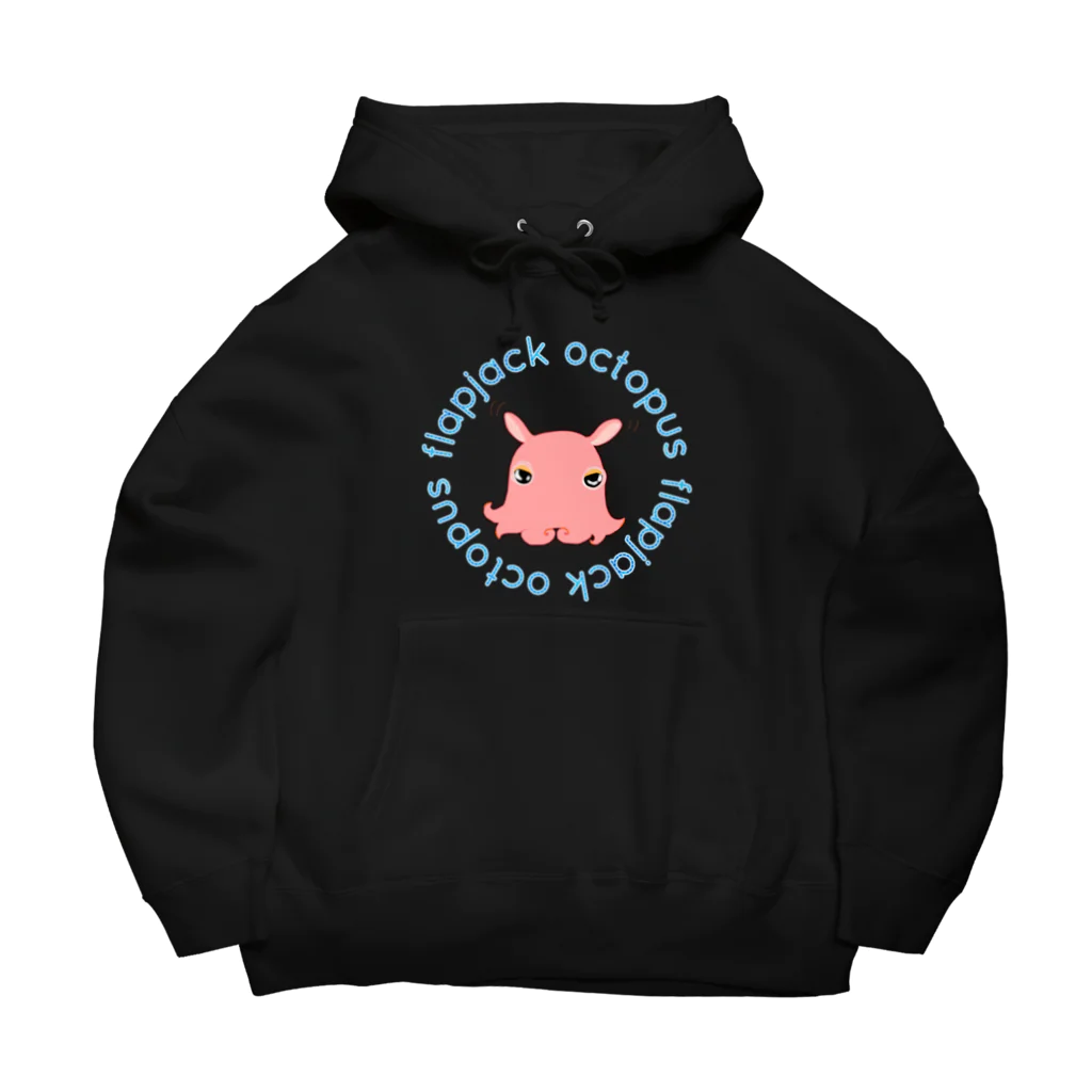 LalaHangeulのFlapjack Octopus(メンダコ) 英語バージョン Big Hoodie