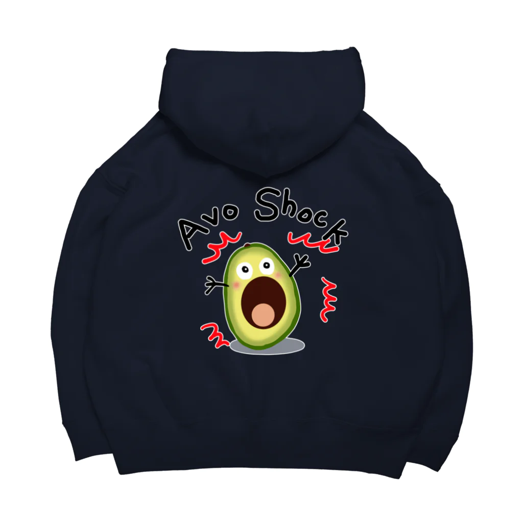 MZグラフィックスのAvo Shock! Big Hoodie