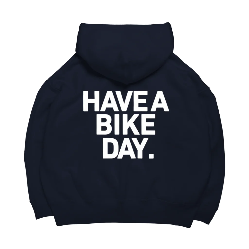 HAVE A BIKE DAY. ＠ SUZURIの『HABDロゴパーカー』 Big Hoodie