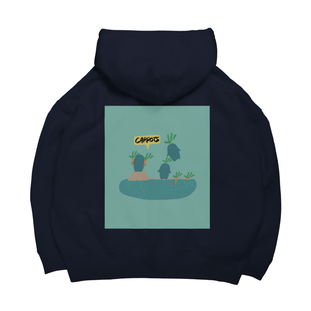 ゴブリンシャーク・ポコの人参栽培専門特殊部隊CARROTS Big Hoodie