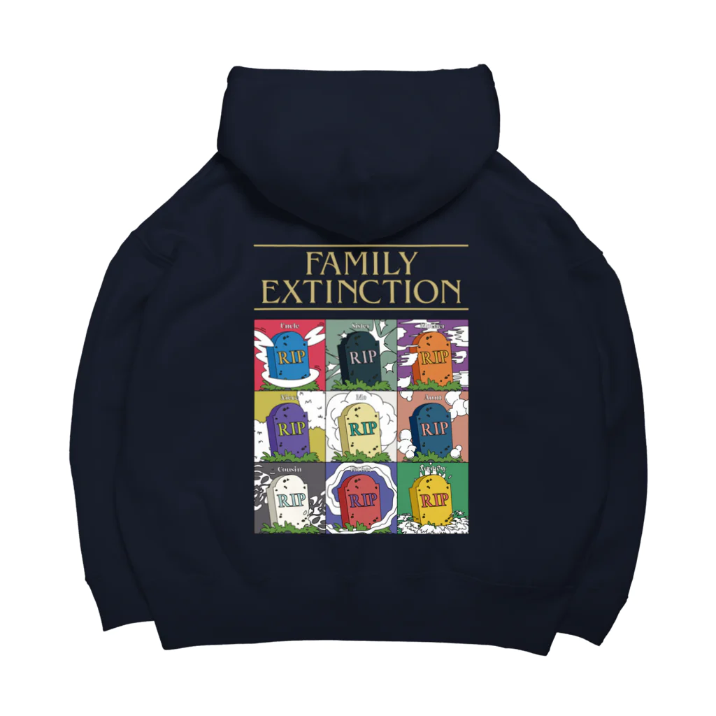 Parallel Imaginary Gift ShopのFamily Extinction Big Hoodie