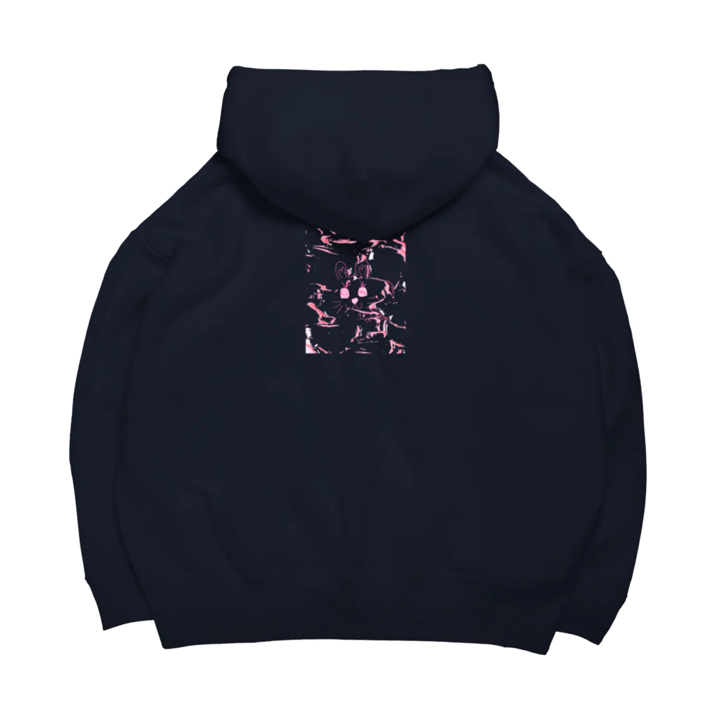 tomottic.のウサピョン。可愛すぎかよっシリーズ♡ Big Hoodie