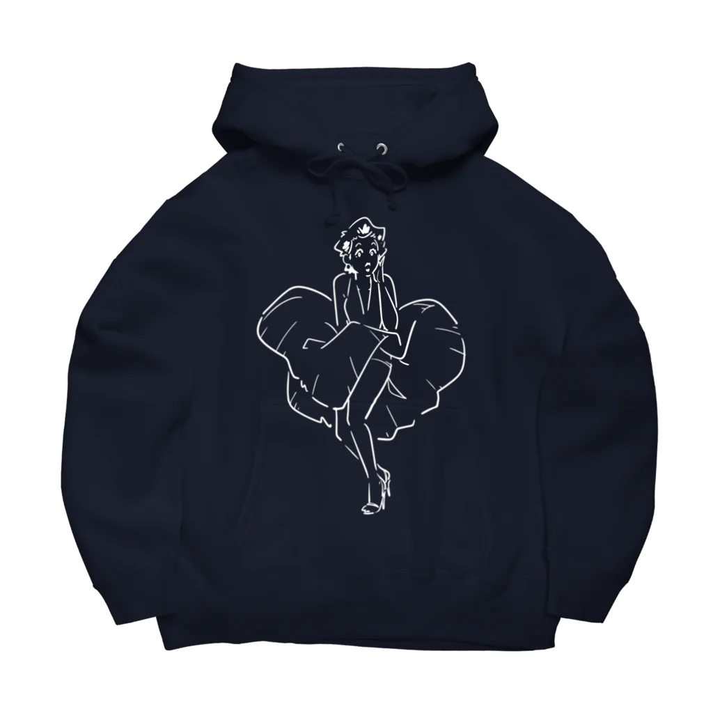 山形屋米店のマリリン・モンロー（Marilyn Monroe) Big Hoodie