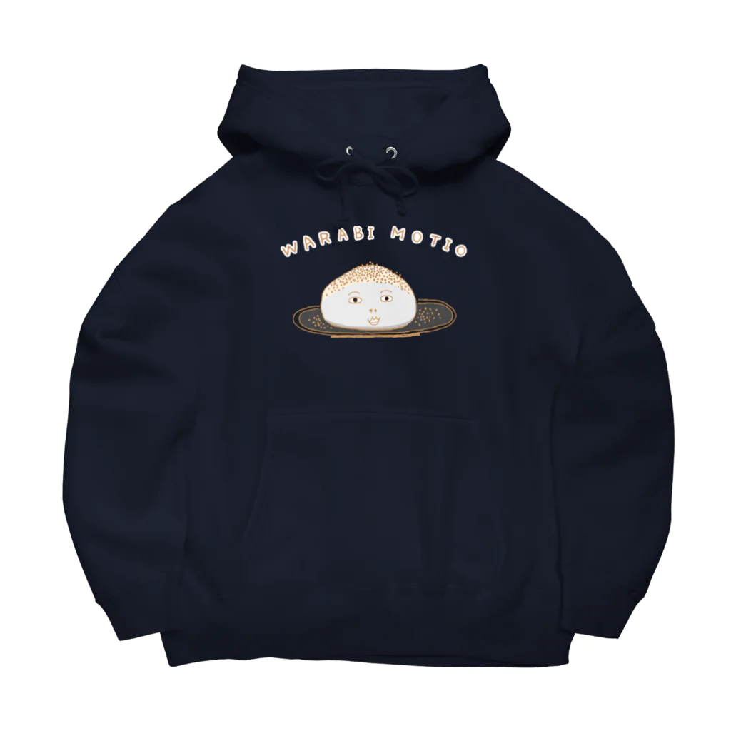 NIKORASU GOの和風デザイン「わらび餅お」 Big Hoodie