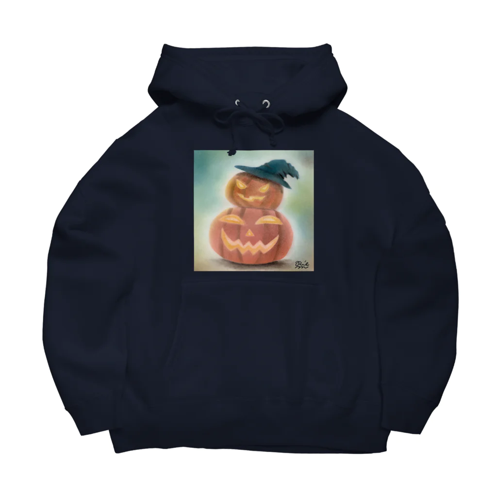 ミズノ リエ　グッズの「ジャック・オー・ランタン」ミズノ リエ Big Hoodie