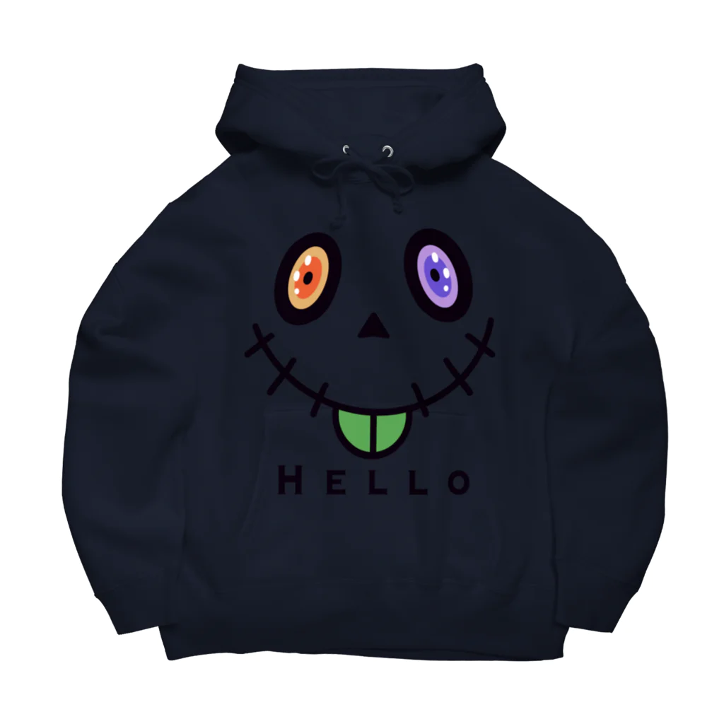 Bepppin3CompanyのHello!! Halloween ビッグシルエットパーカー