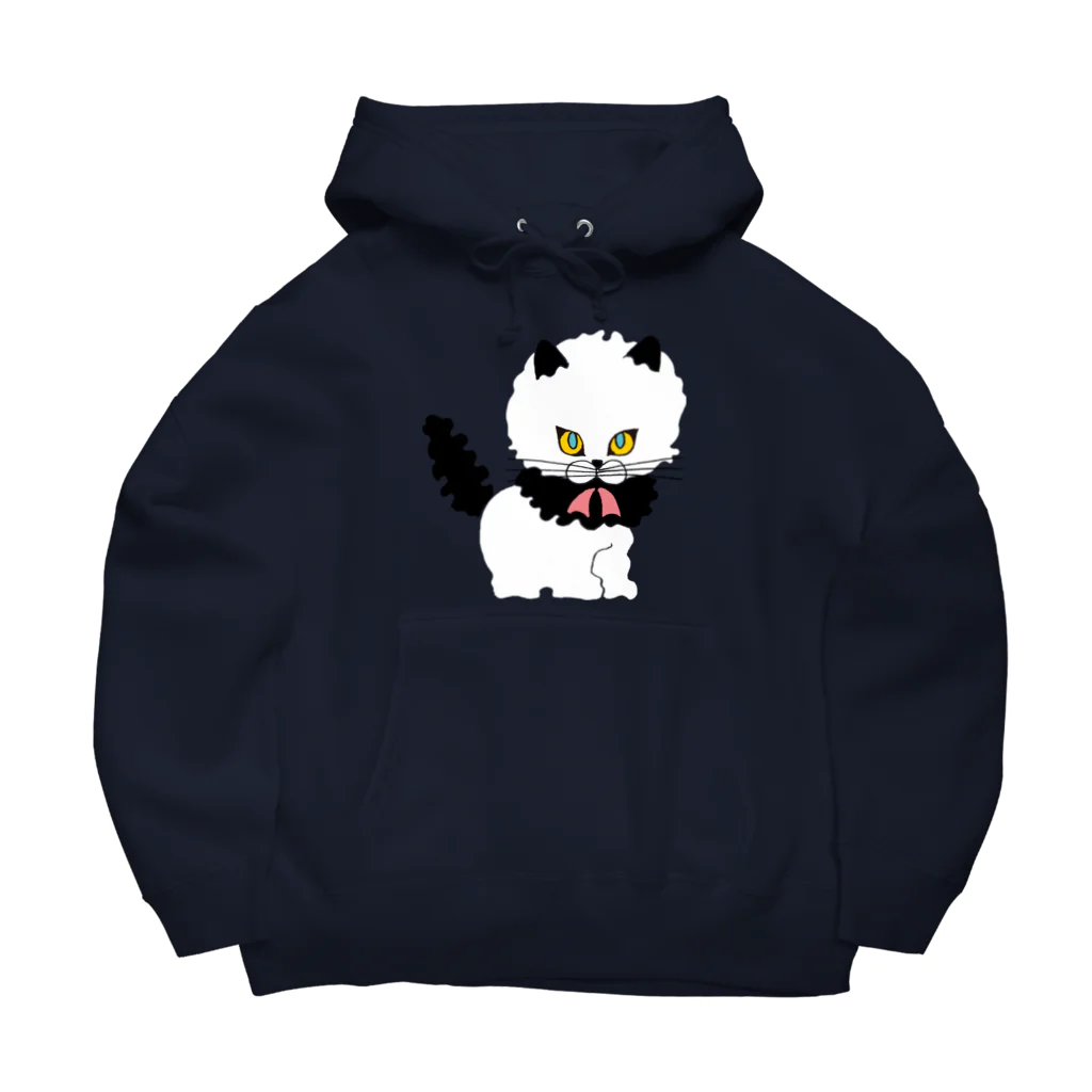 毛玉商店の毛糸のミャオ( 猫 ) Big Hoodie