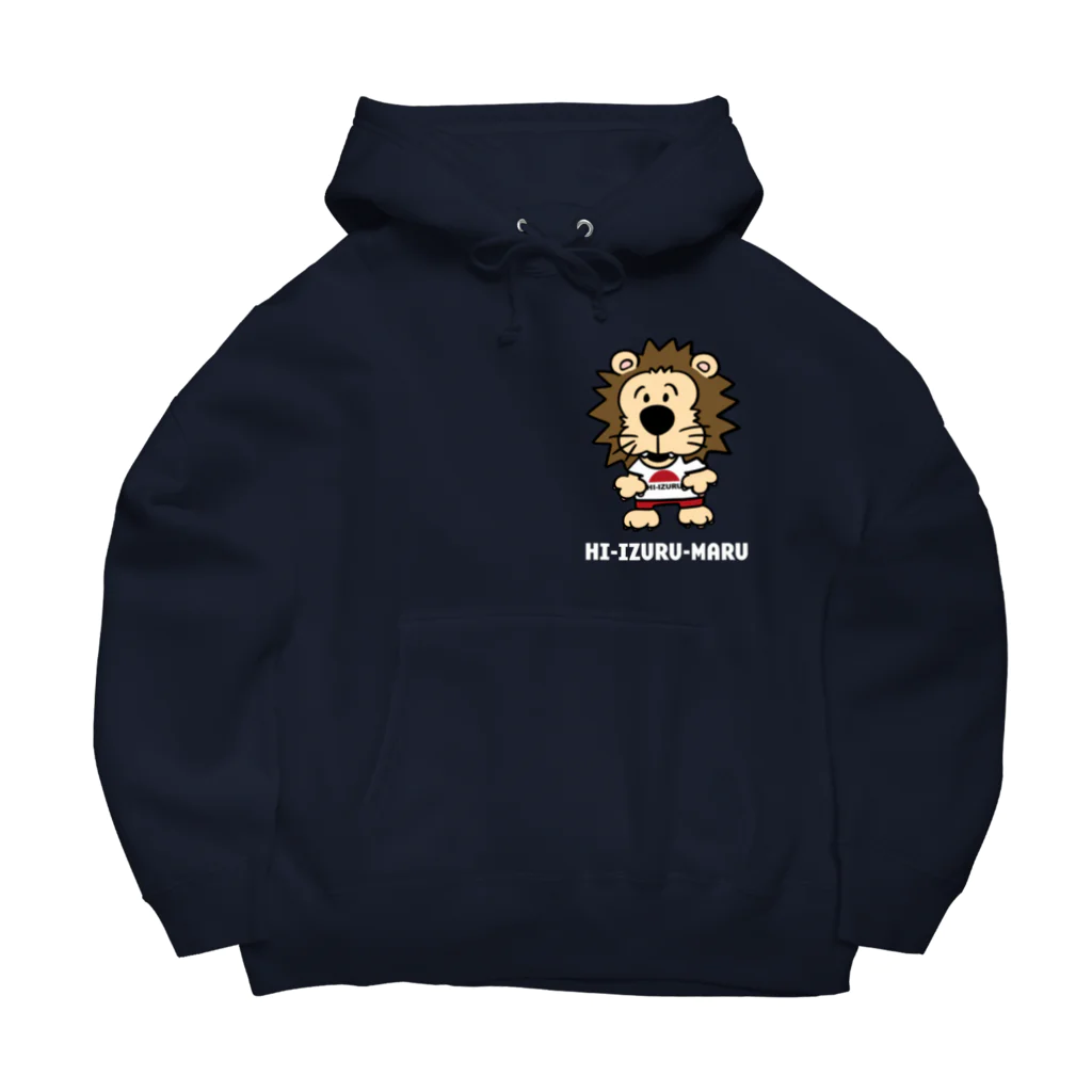 HI-IZURUのちょこっといずる丸とちょこっとタグ　ビッグシルエットパーカー Big Hoodie