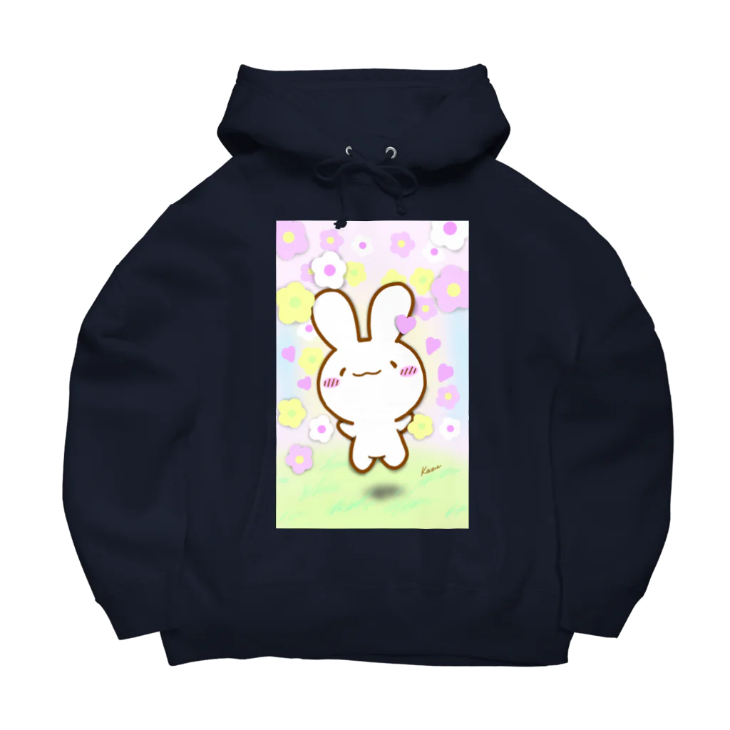 けあうさSHOPの春だよけあうさ Big Hoodie