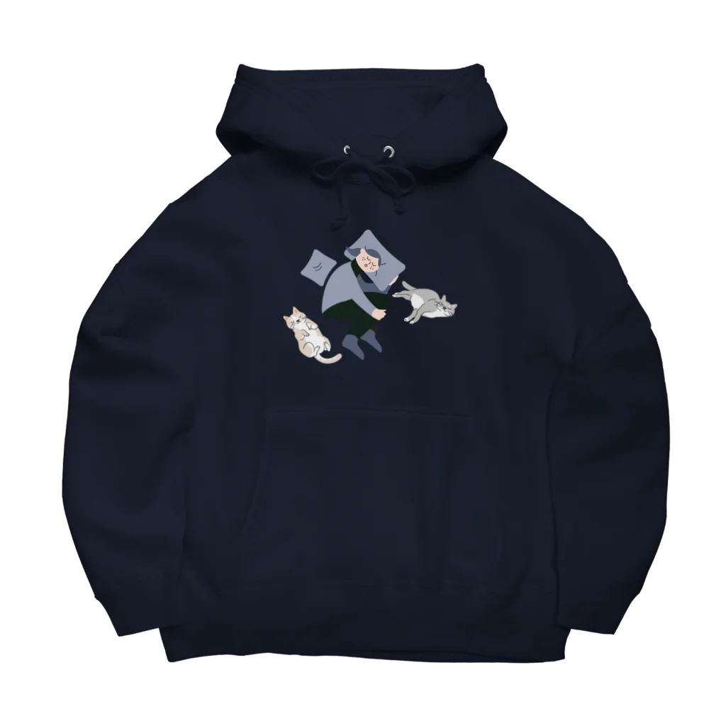 honeycombの寝る子 Big Hoodie