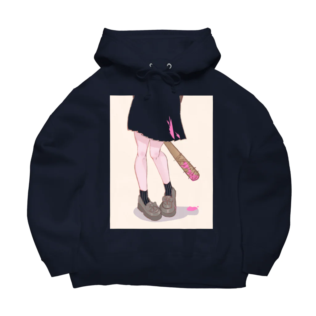 suzukakeyamatoの喧嘩上達 Big Hoodie