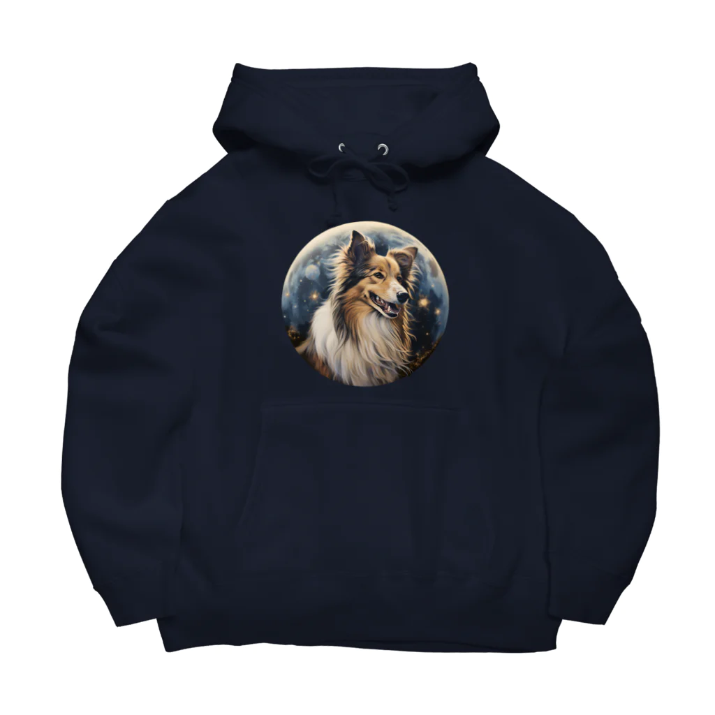 Sheltie Chic Creationsのシェルティ３３ Big Hoodie