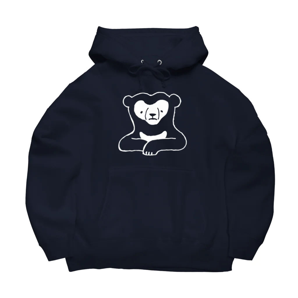 ナラティヴ・ラボ マーケットのくまざわくん（ホワイトライン） Big Hoodie