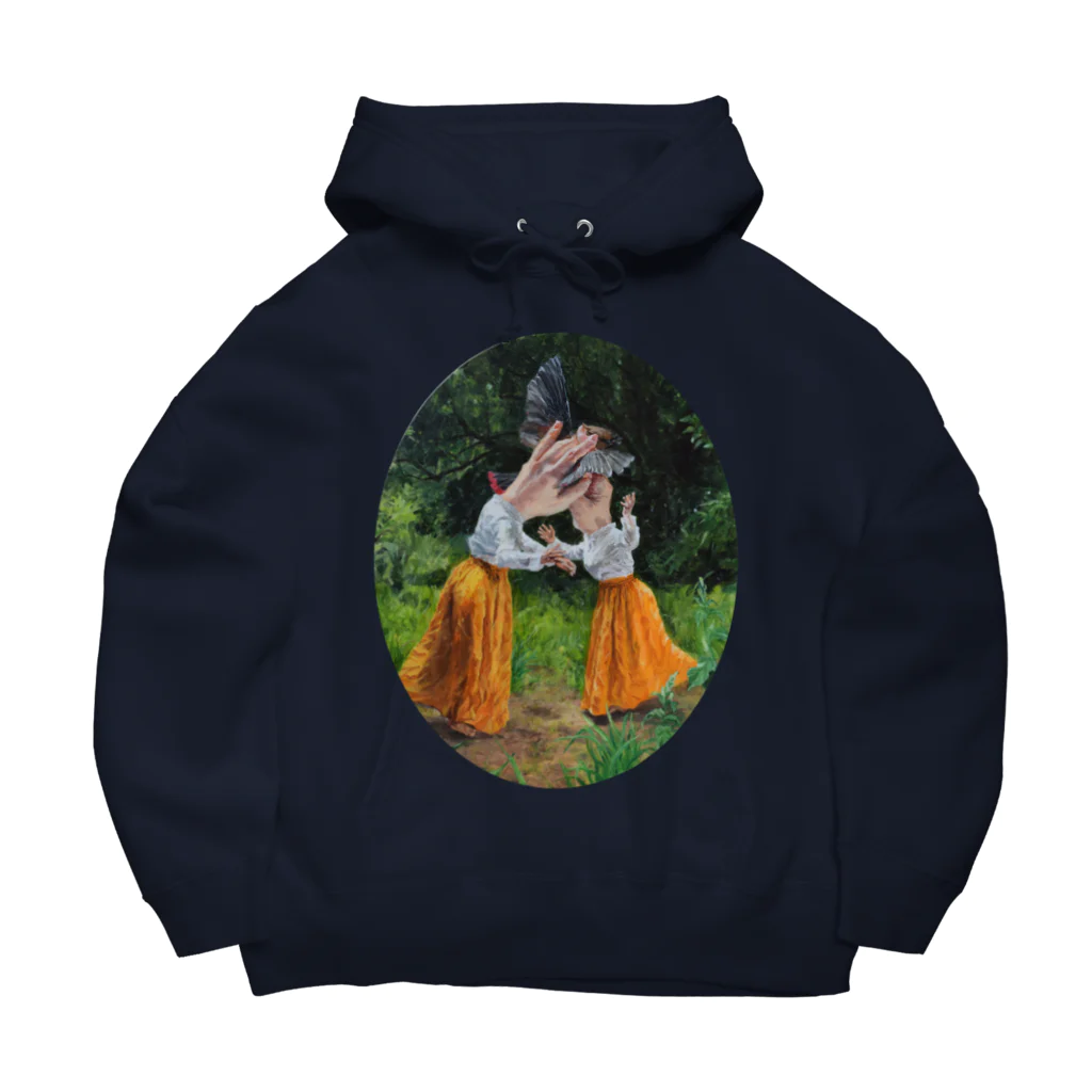 タムラグリア　の楽園 Big Hoodie