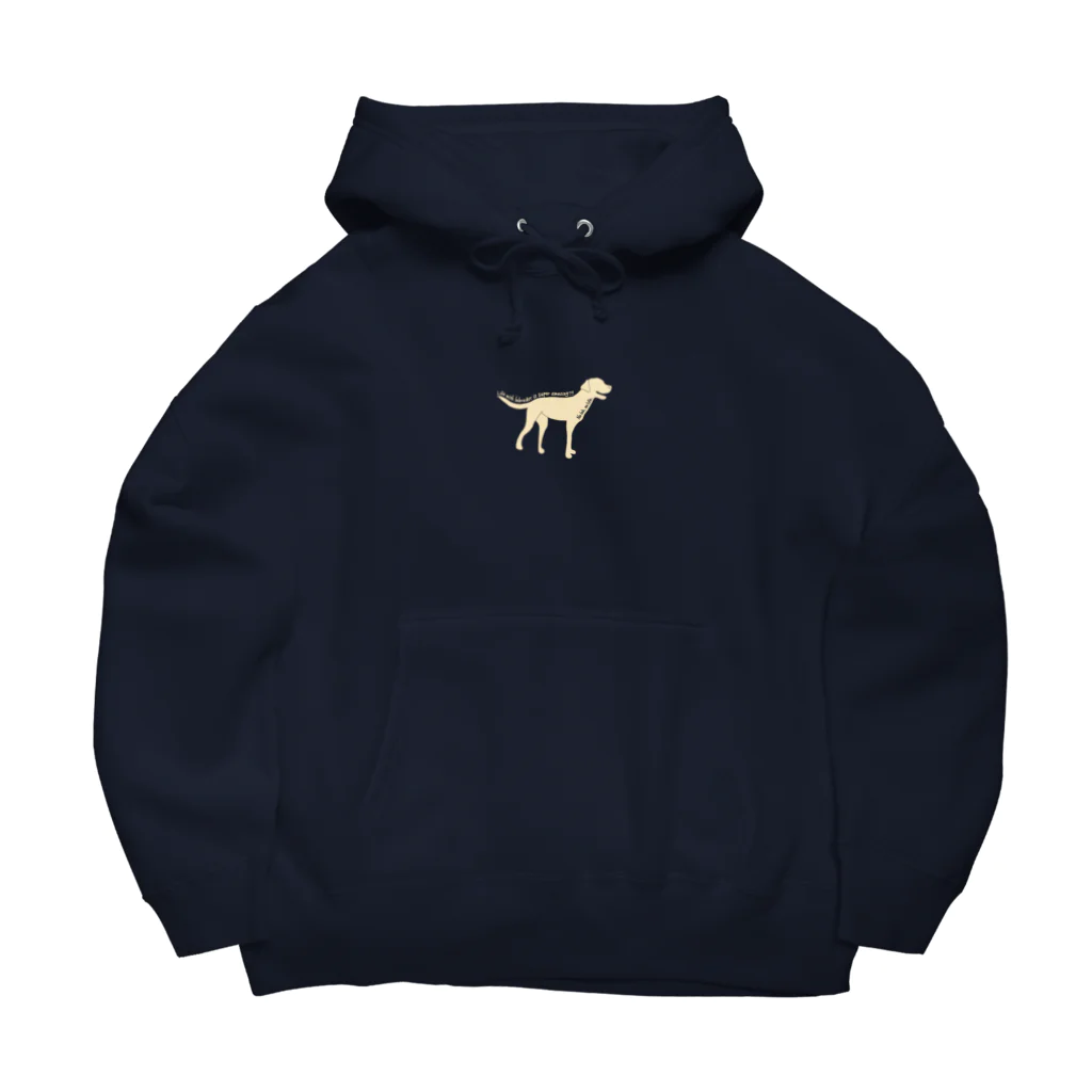 私のラブラドールのWhite Labrador  Big Hoodie