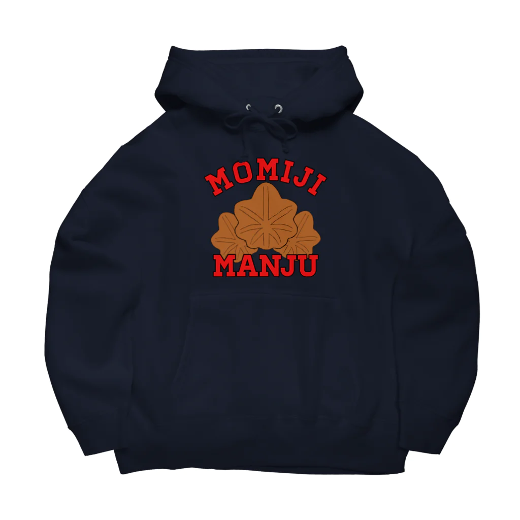 ヘンテコデザイン専門店　SYUNLABOのMOMIJI MANJU Big Hoodie