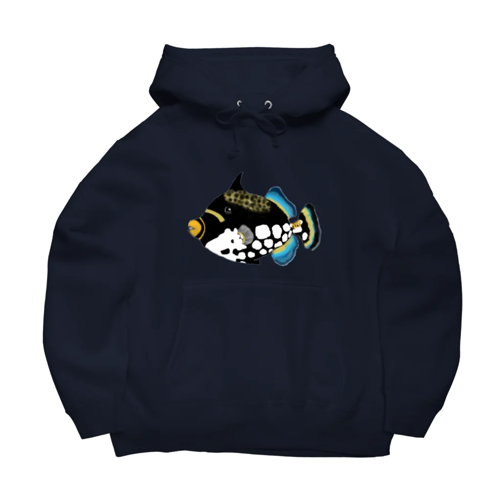 好きなもの。のモンガラちゃん(背景無し) Big Hoodie