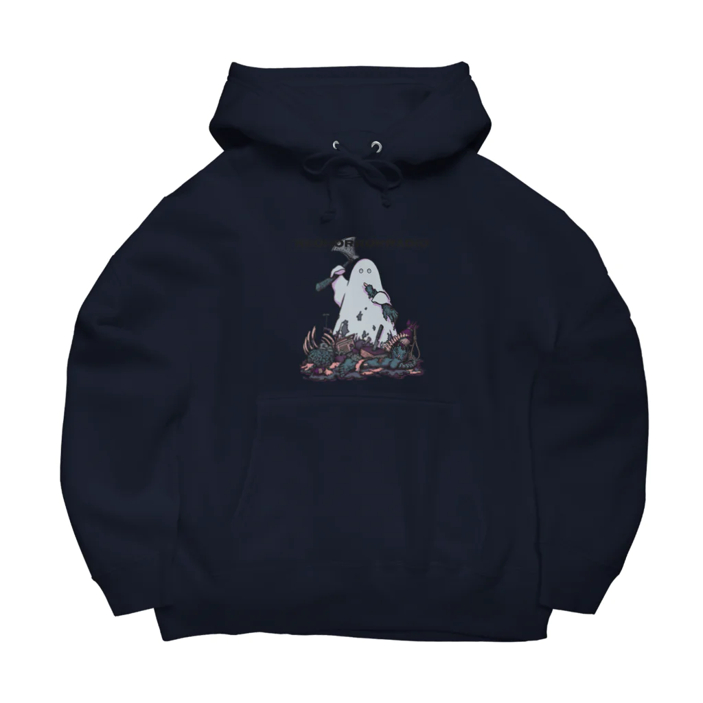 NeoHorrorStoreのネオホラくん２ Big Hoodie