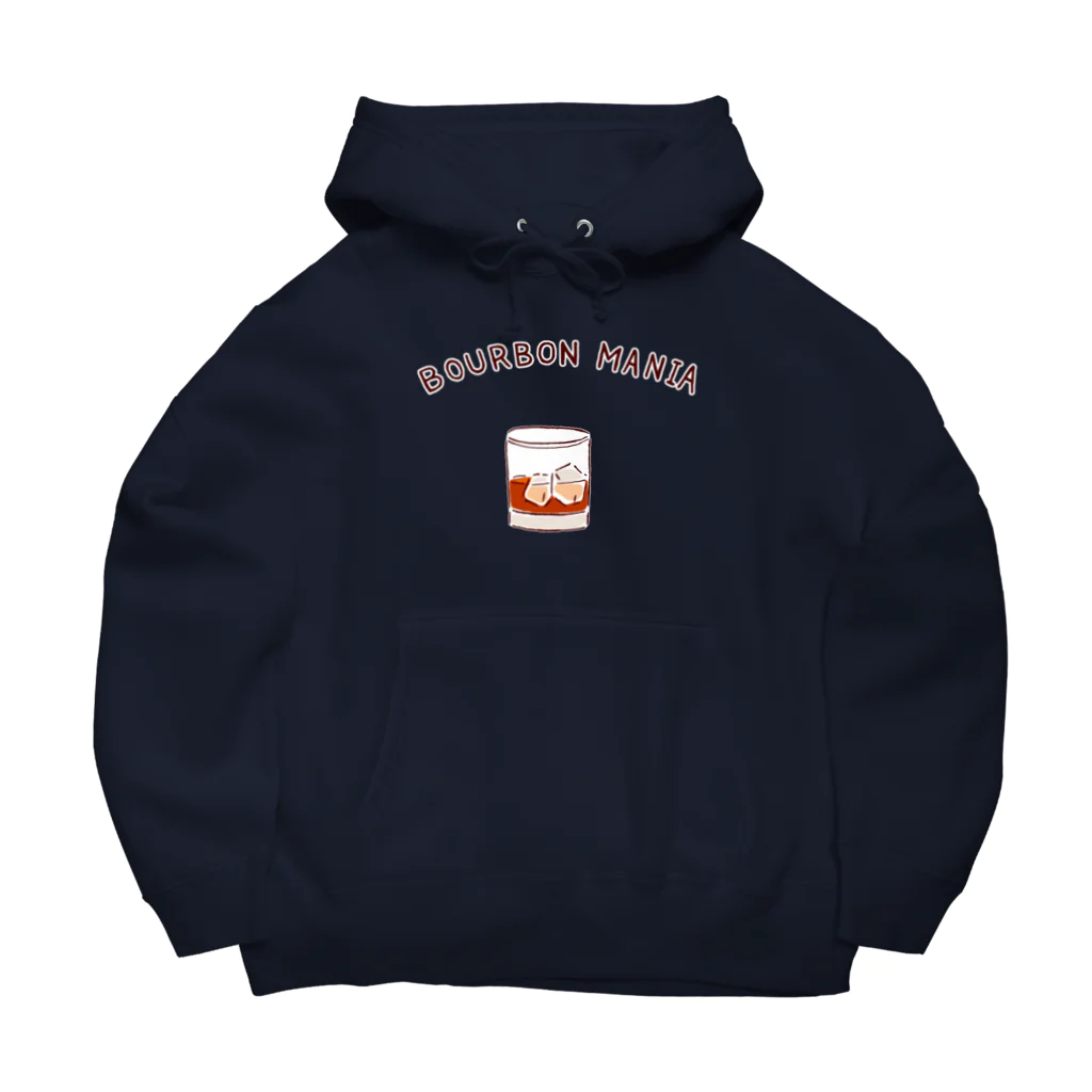 NIKORASU GOのバーボン大好き「バーボンマニア」（Tシャツ・パーカー・グッズ・ETC） Big Hoodie