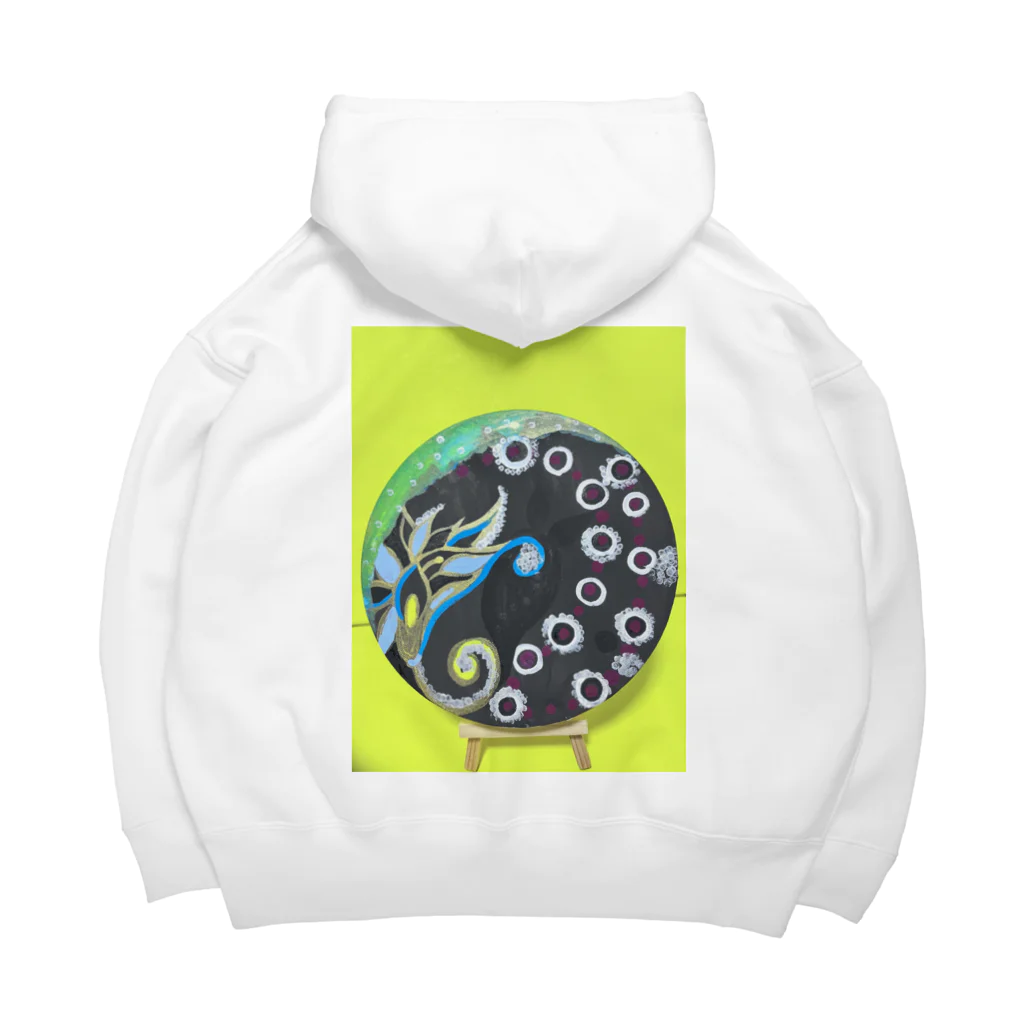 NIL のウサギの幽霊と花 Big Hoodie