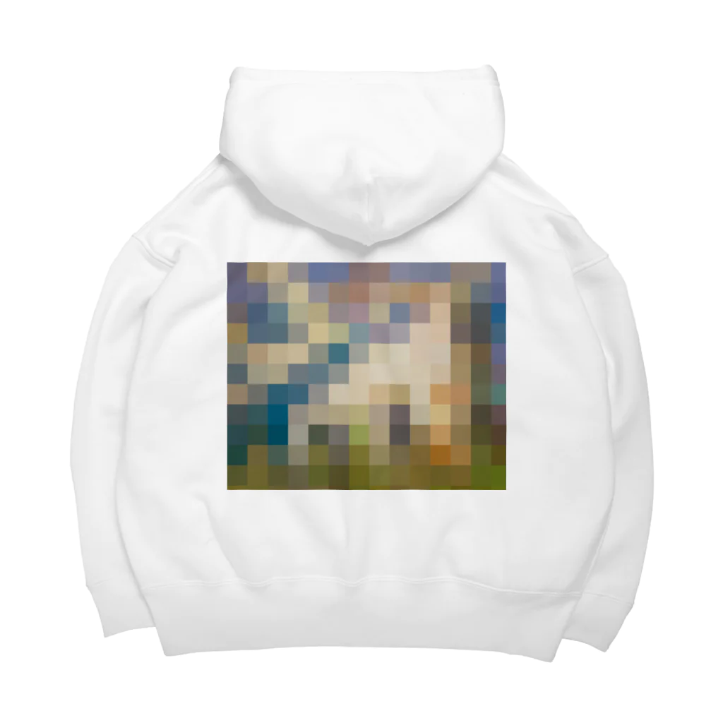 AtelierMのスクエアグラフィック Big Hoodie