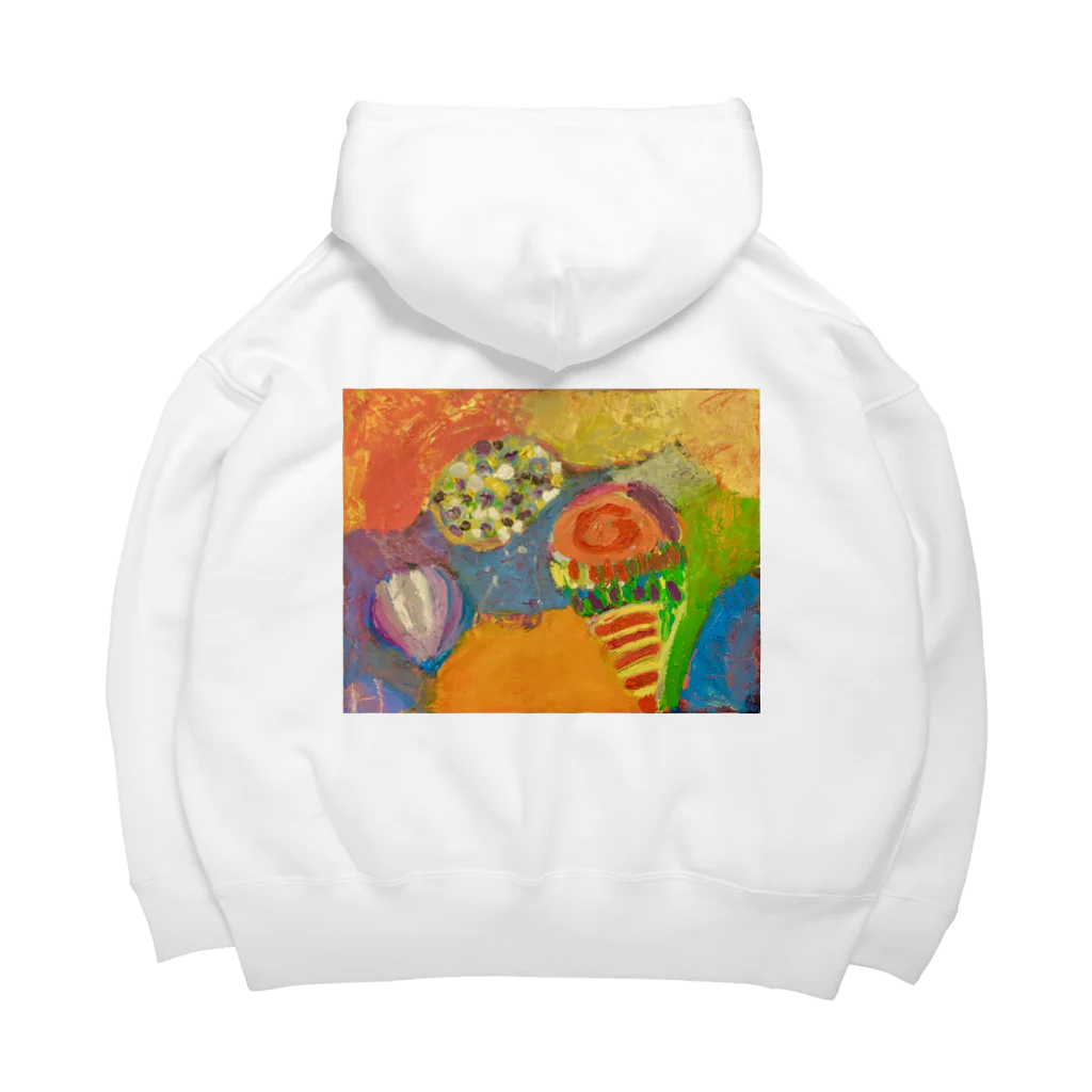 ムスメアートのOil art 2 Big Hoodie