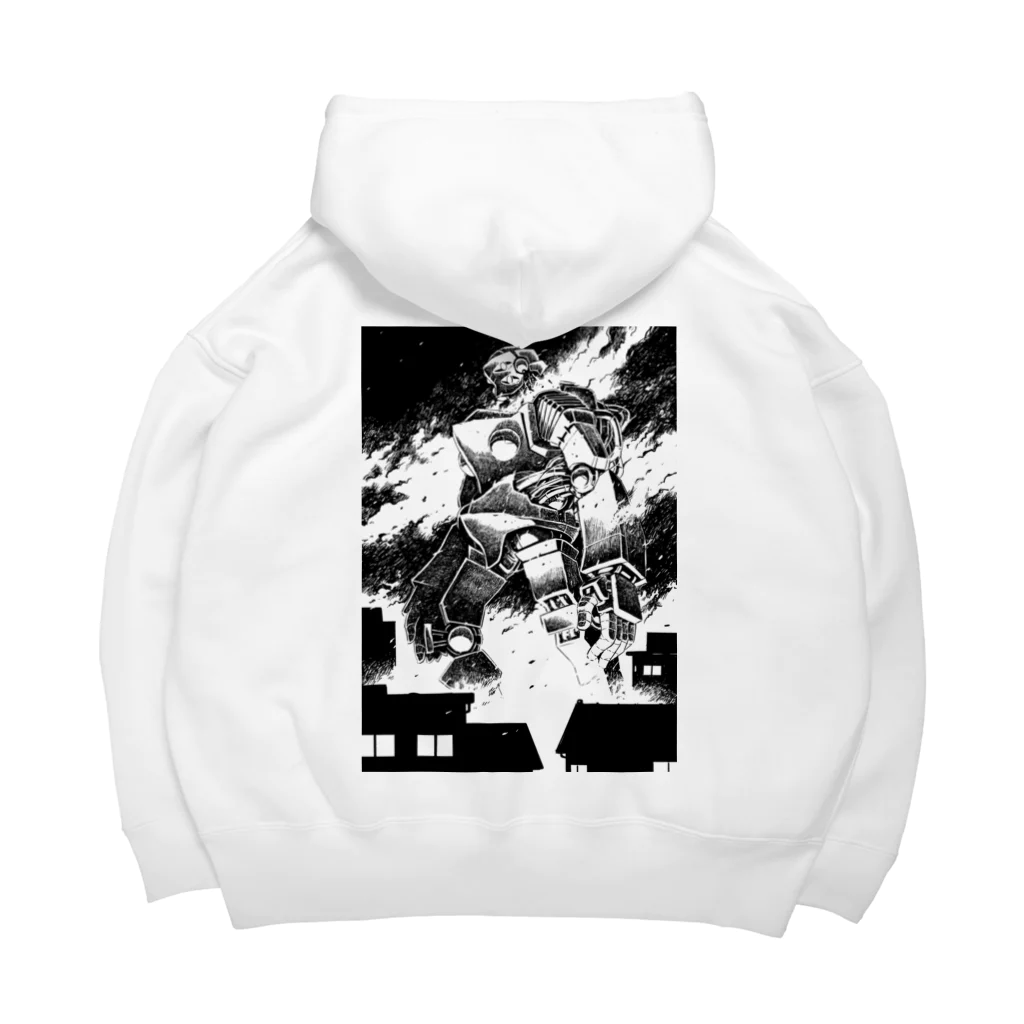 iwakunikogyoの鉄神01 Big Hoodie