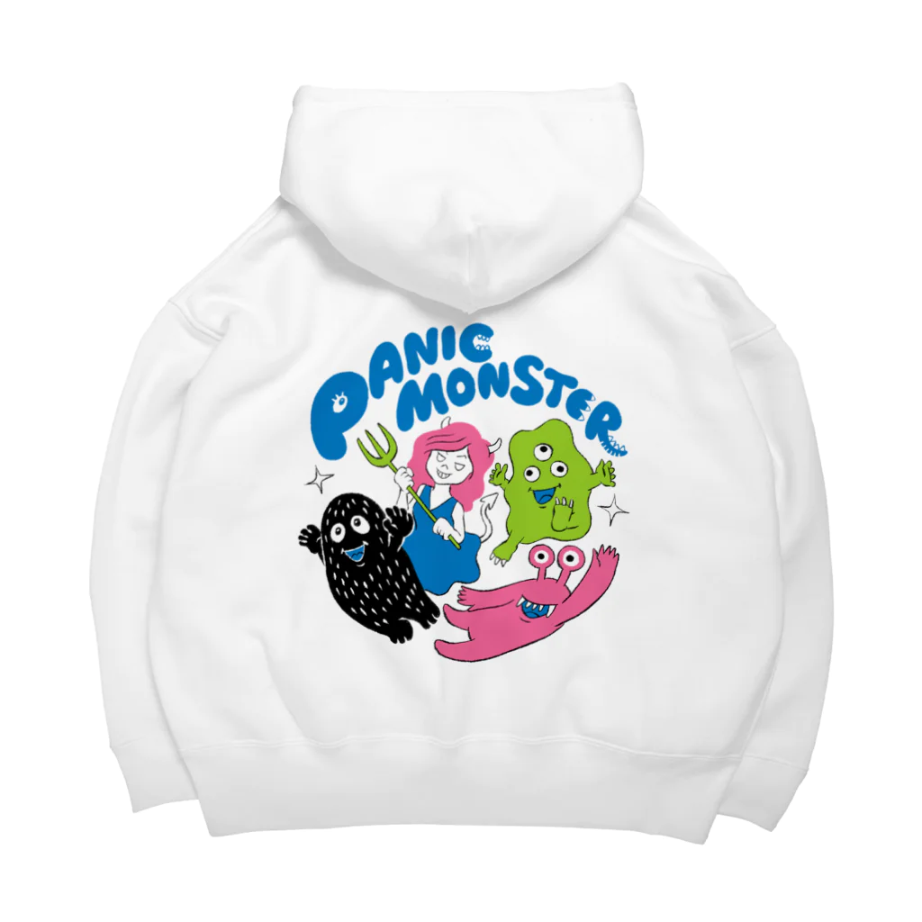 yonakanのパニックモンスター ／Bカラー Big Hoodie