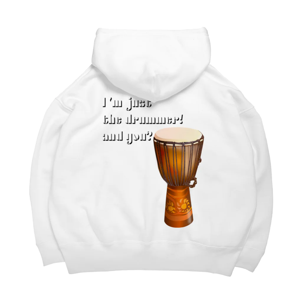 『NG （Niche・Gate）』ニッチゲート-- IN SUZURIのI'm Just The Drummer And You?（JMB） Big Hoodie