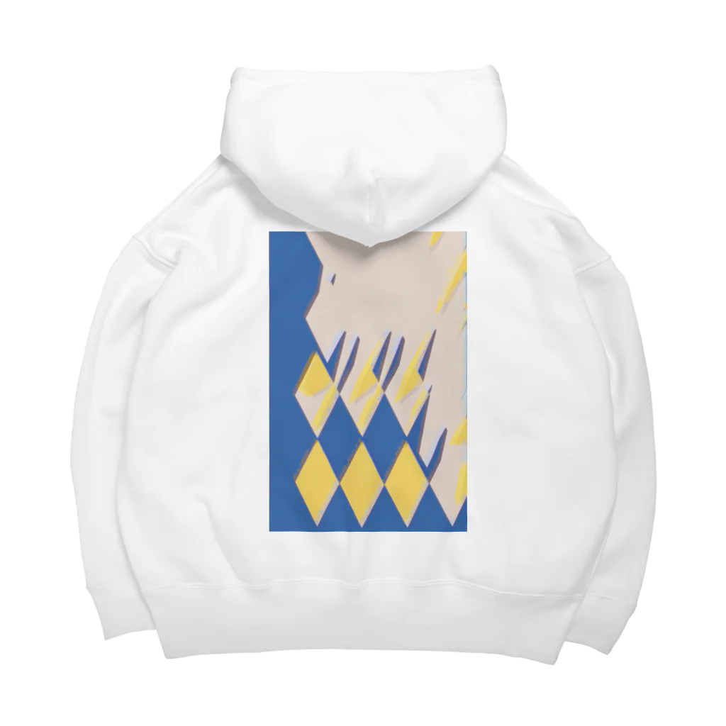 CAUCのArgyle Big Hoodie