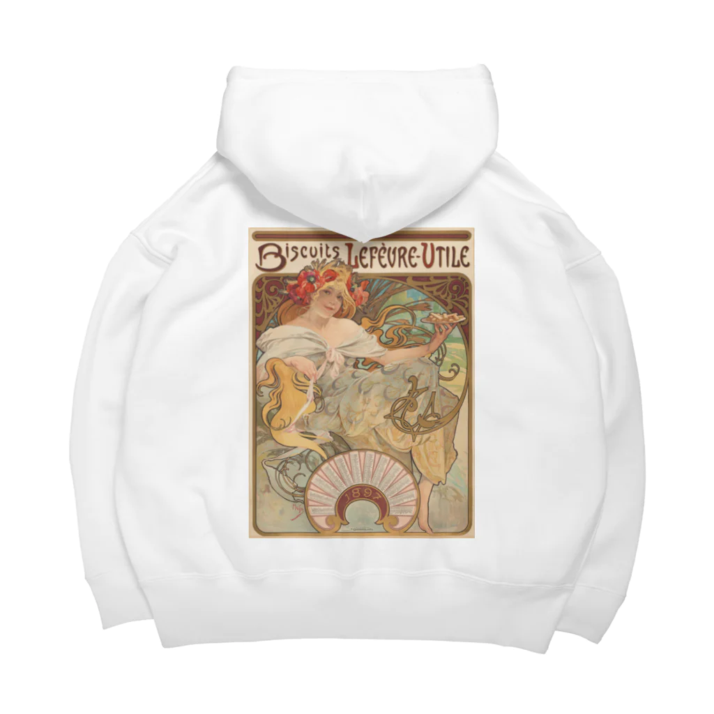 世界美術商店のルフェーヴル=ユティル・ビスケット / Biscuits Lefèvre-Utile Big Hoodie