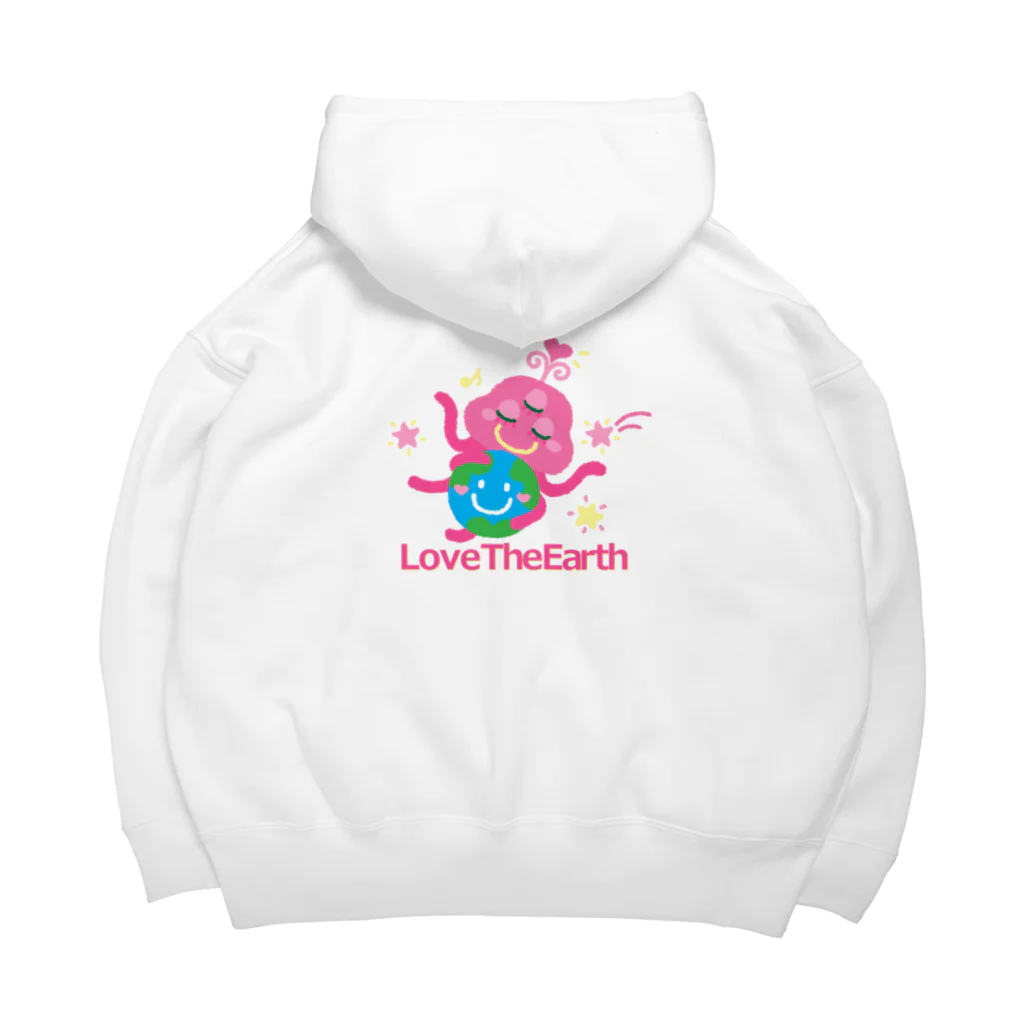 雁花工房（寄付アイテム販売中です）のLove The Earth Big Hoodie