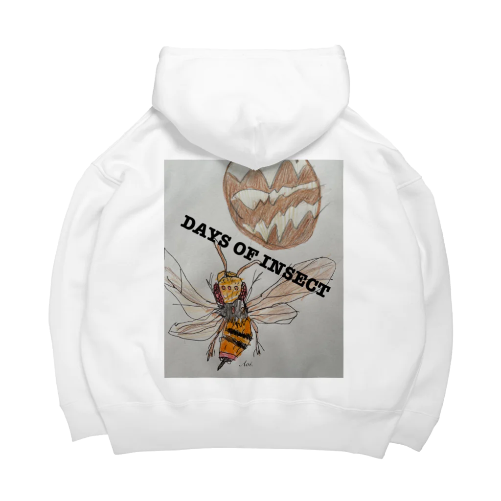 DAYS OF INSECTのこっちを見てるオオスズメバチ！ Big Hoodie